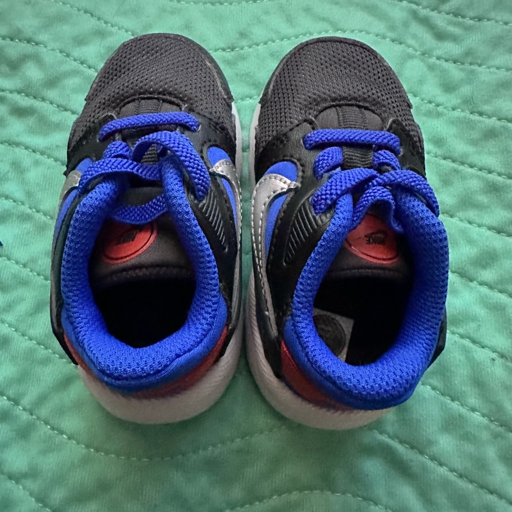 Nike AT5606-005 LD Victory Sneaker Toddler Shoes Blue Black Silver 5C